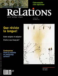 Que résiste la langue!